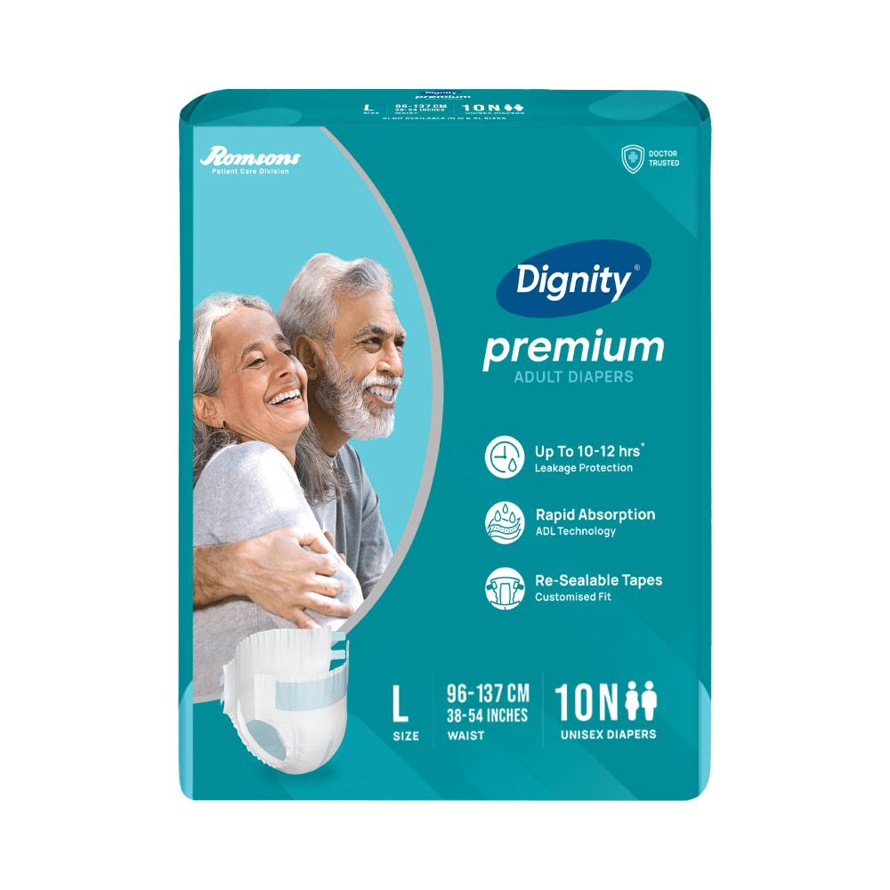 Dignity Premium Adult Diaper (10 Each) Large - Image 2