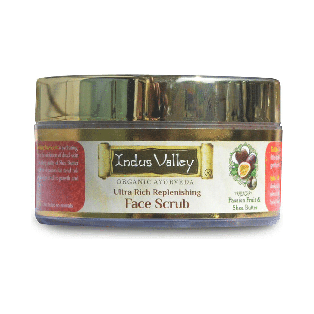 Indus Valley Organic Ayurveda Ultra Rich Replenishing Face Scrub - Image 1
