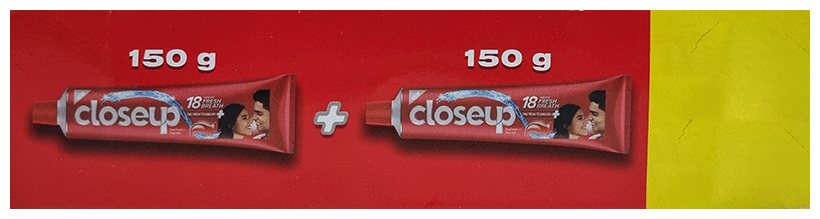 Closeup Everfresh+ Red Hot Toothpaste (150gm Each) - Image 3