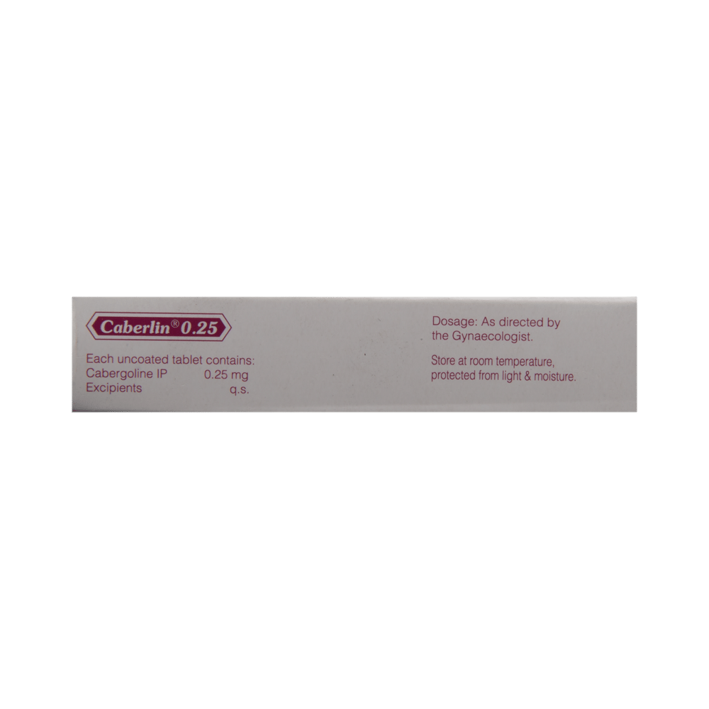 Caberlin 0.25 Tablet - Image 3