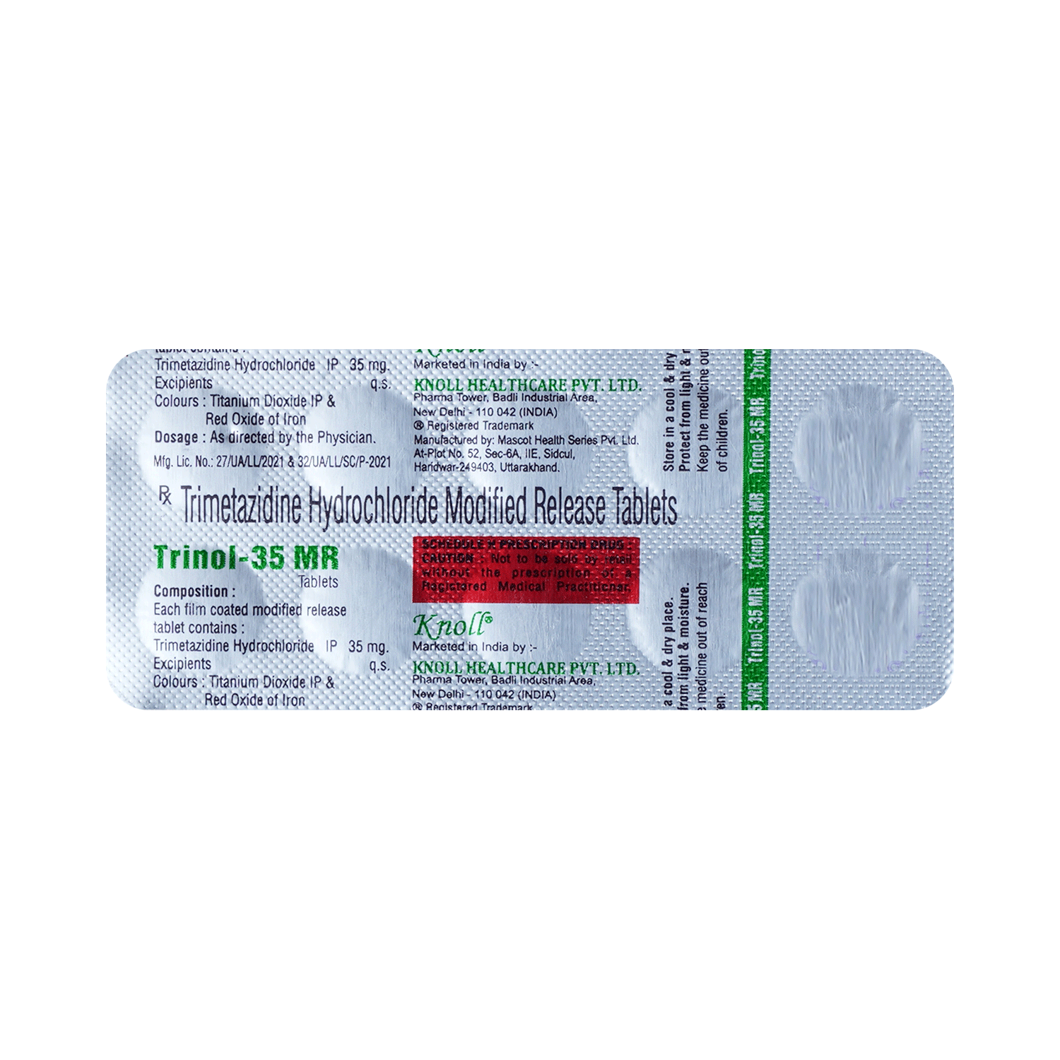 Trinol 35mg Tablet MR - Image 5