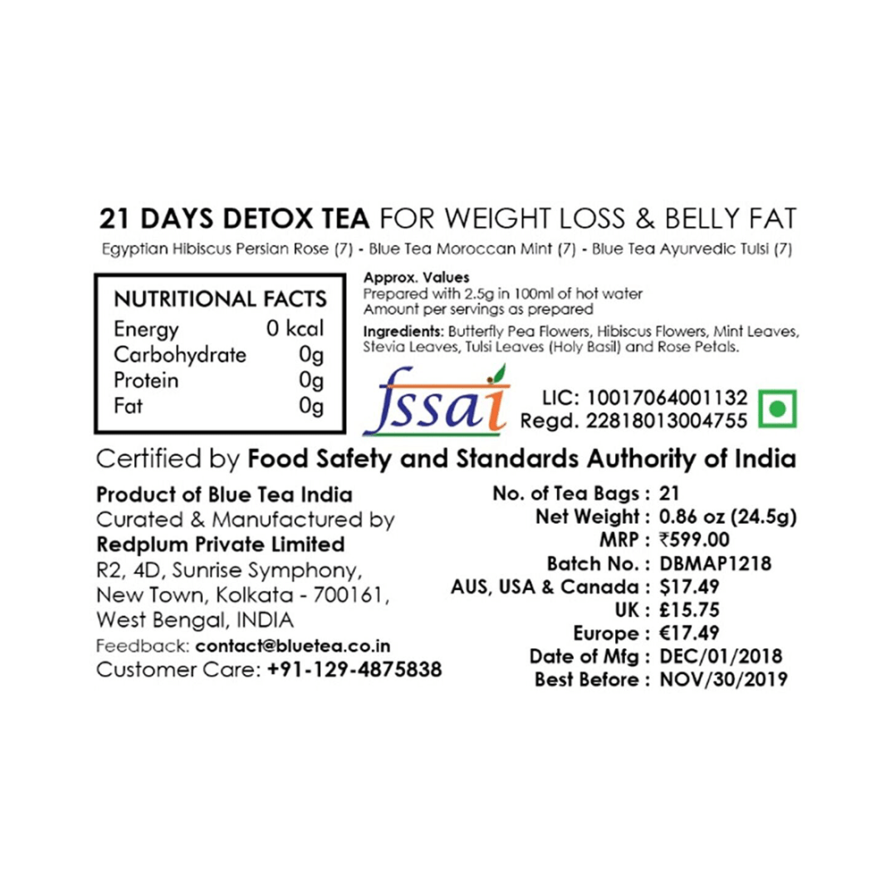 Blue Tea 21 Days Detox - Image 9
