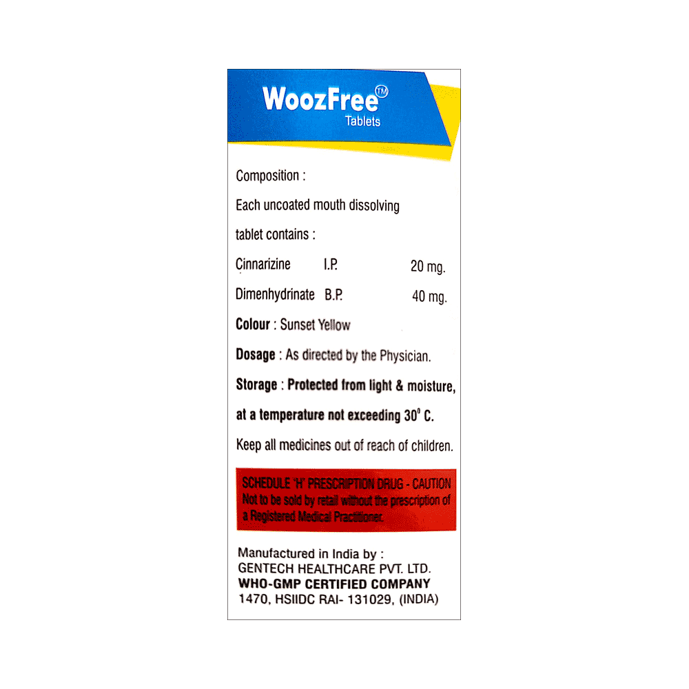 Woozfree Tablet MD - Image 2