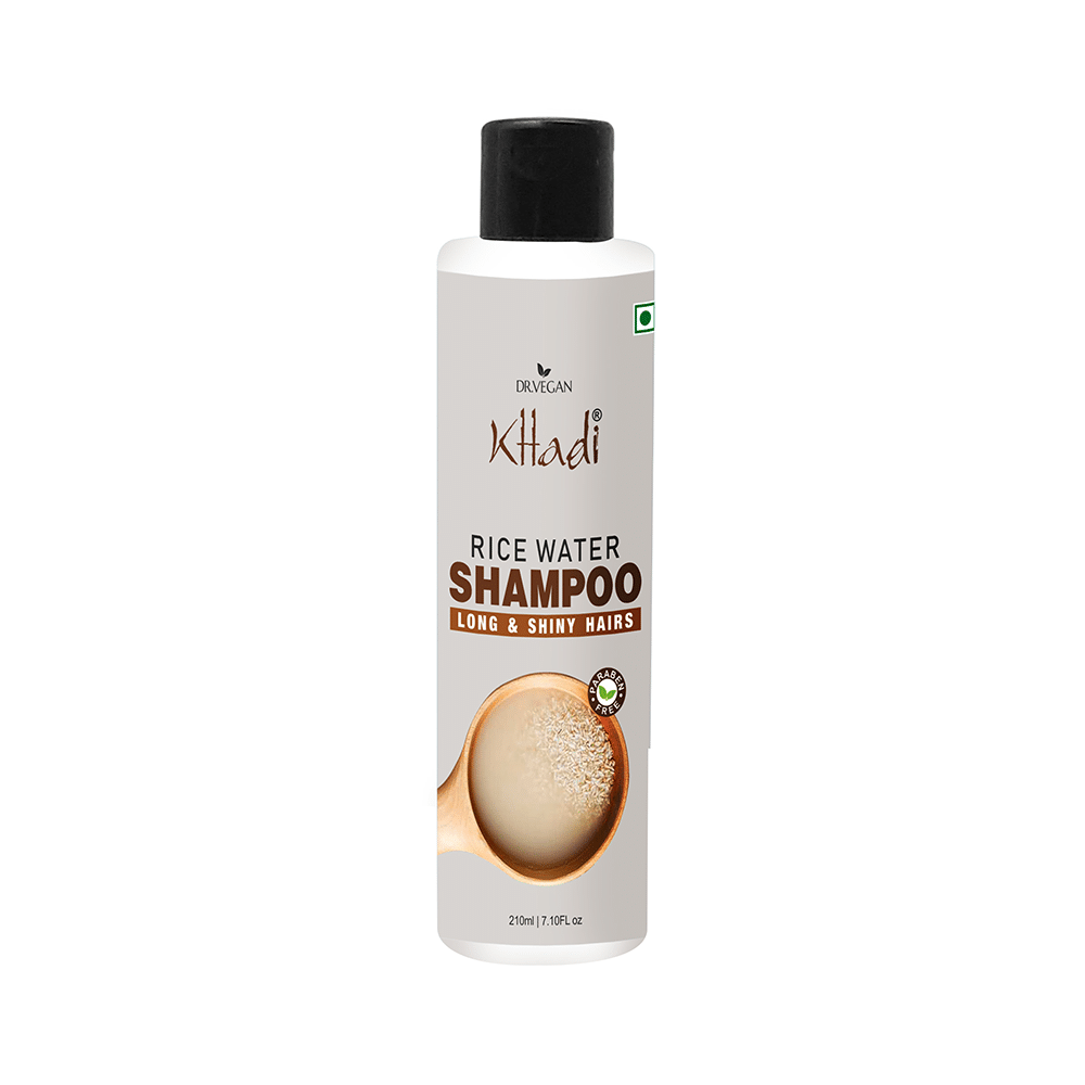 Dr. Vegan Khadi Rice Water Shampoo - Image 1