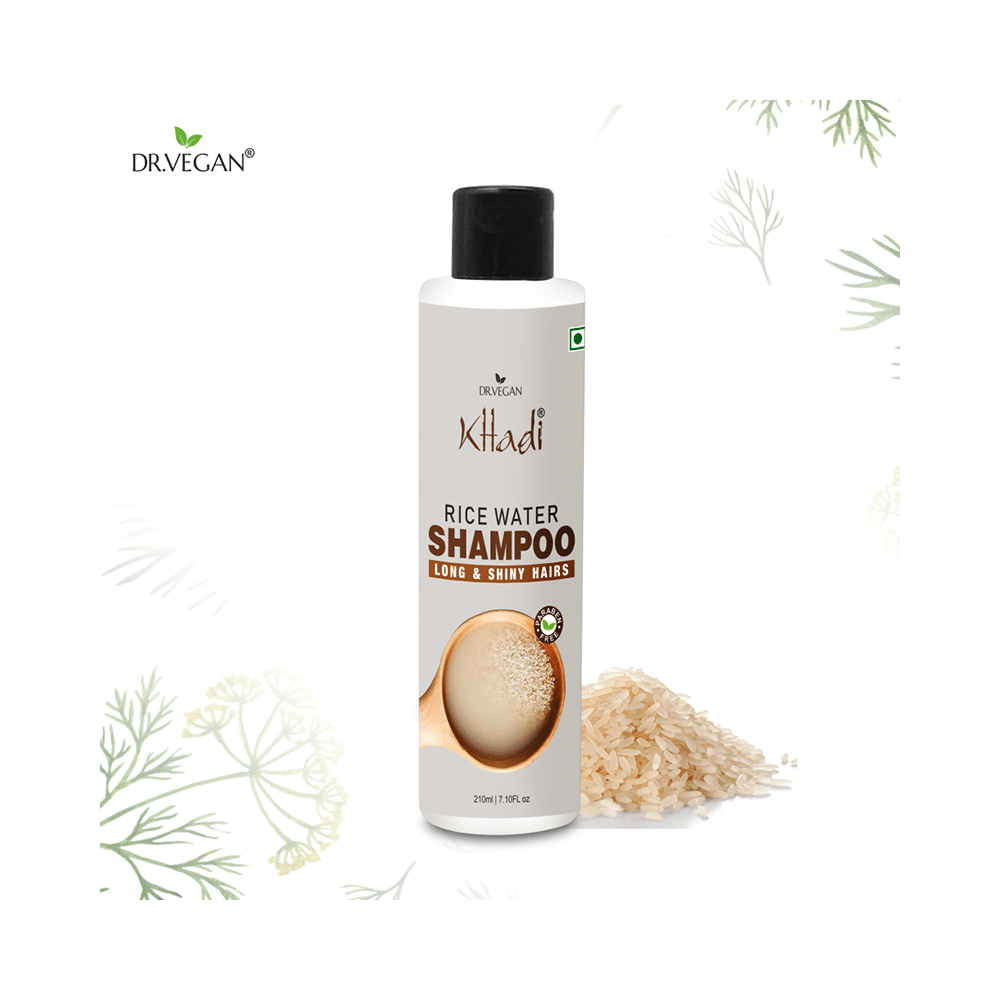 Dr. Vegan Khadi Rice Water Shampoo - Image 7