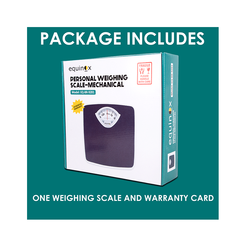 Equinox EQ-BR 9201 Personal Weighing Scale - Image 7