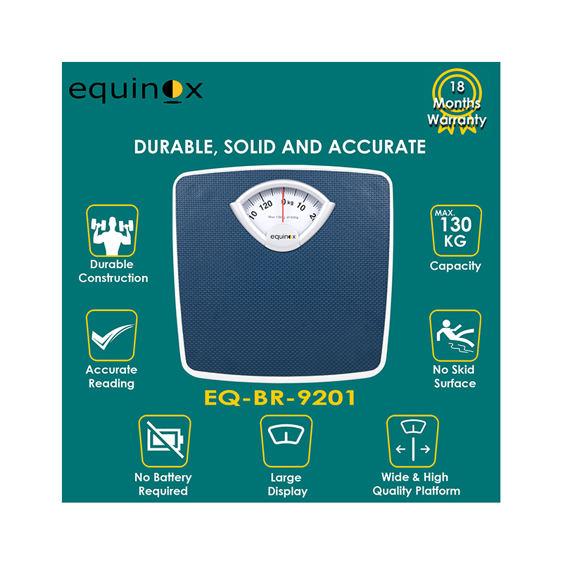 Equinox EQ-BR 9201 Personal Weighing Scale - Image 2