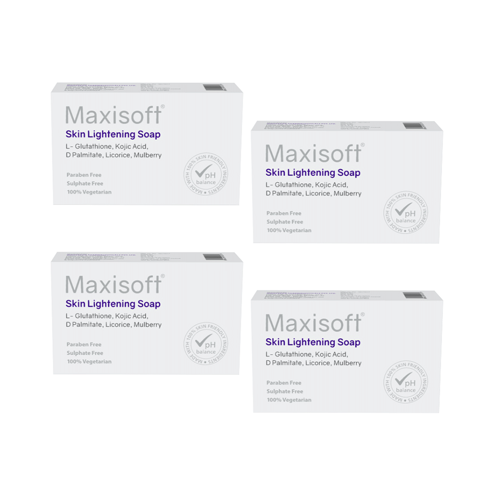 Maxisoft Skin LIghtening Soap (75gm Each)