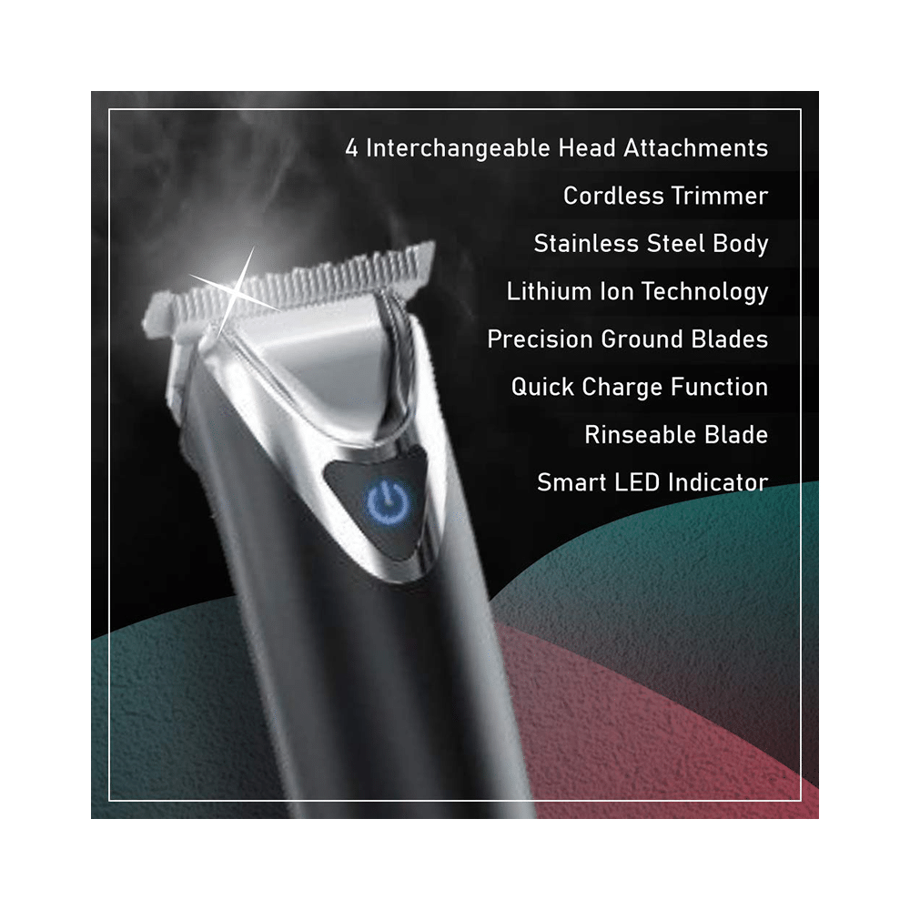 Wahl 09864-024 Stainless Steel, Slate Trimmer Grey - Image 2