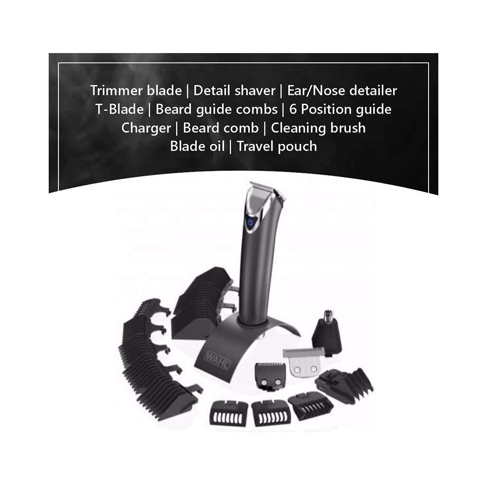 Wahl 09864-024 Stainless Steel, Slate Trimmer Grey - Image 6