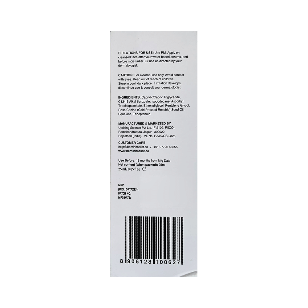 Minimalist Rx VC-IP 12% Face Serum - Image 4