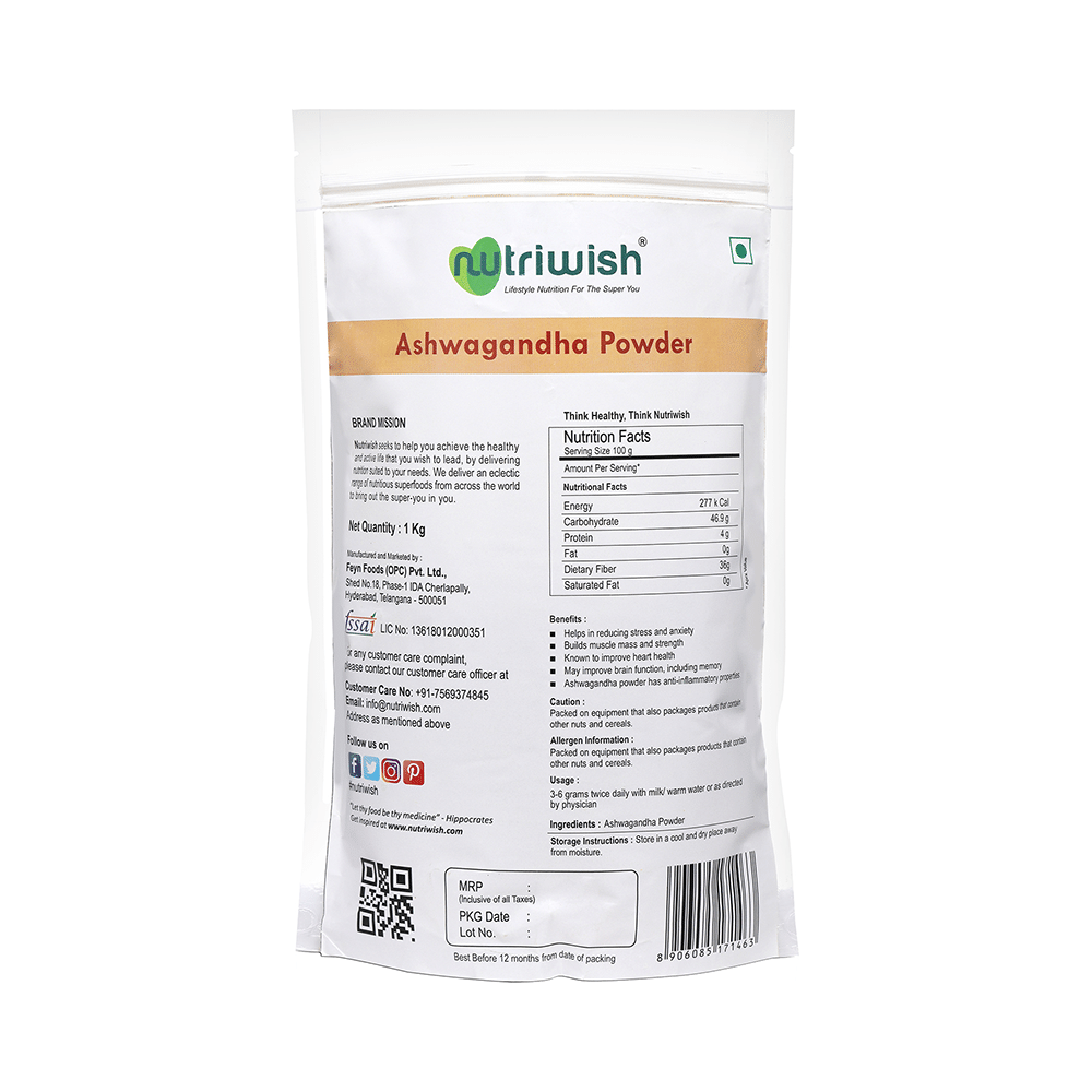 Nutriwish Ashwagandha Powder - Image 2