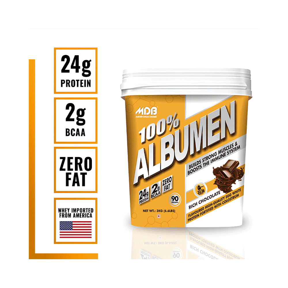 MDB Master Dream Bodies 100% Albumen Rich Chocolate - Image 4