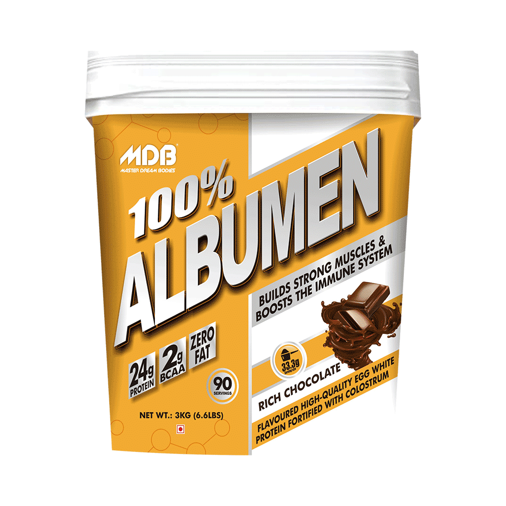 MDB Master Dream Bodies 100% Albumen Rich Chocolate