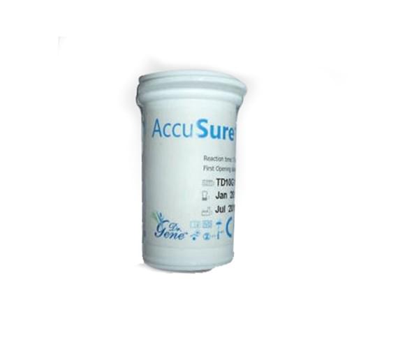 Dr. Gene Accusure Blood Glucose Test Strip (Only Strip) - Image 2
