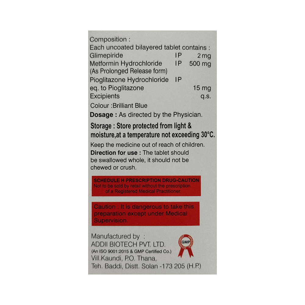 Glimecaid-MP 2 Tablet PR - Image 2