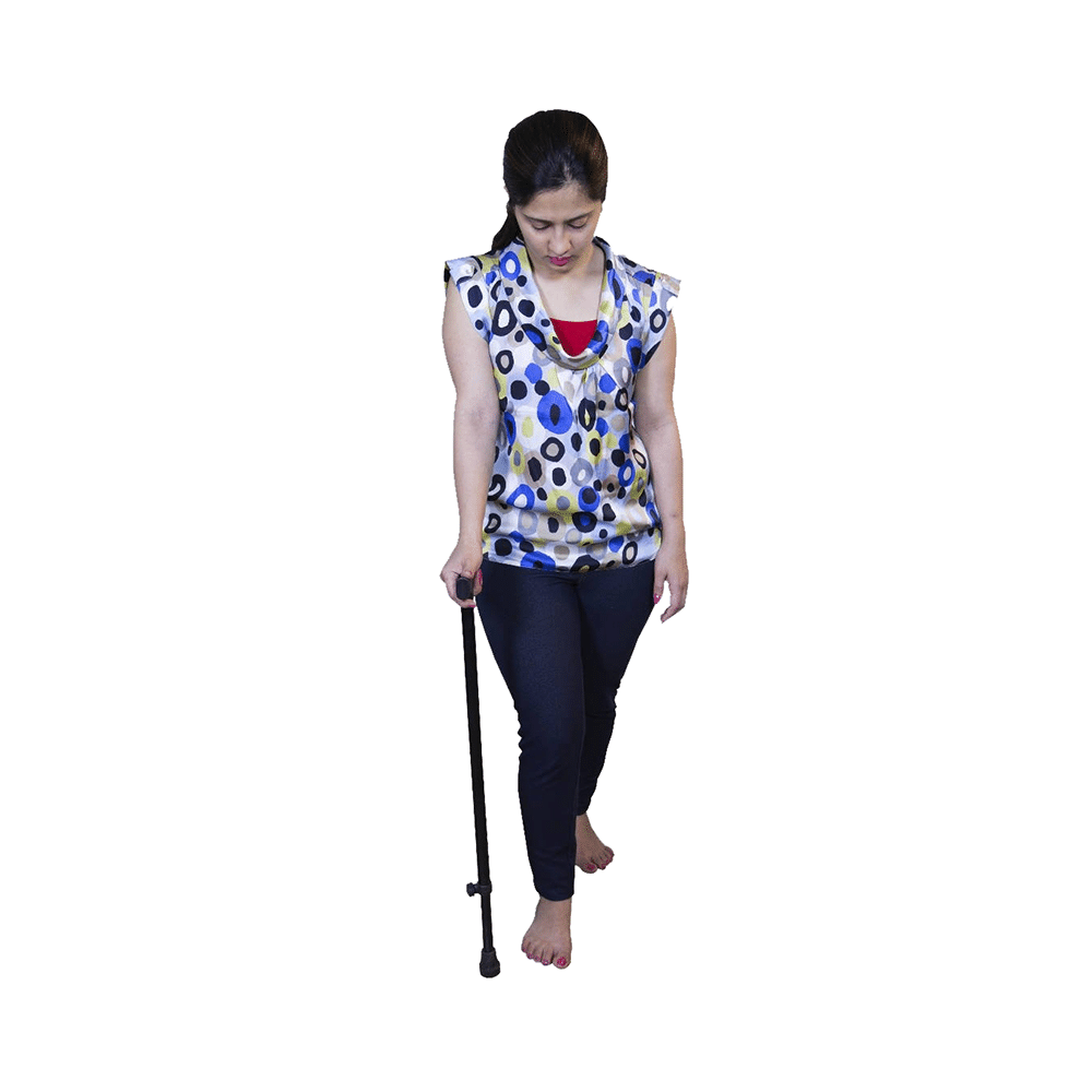 JSB W09 Single Walking Stick Black - Image 3