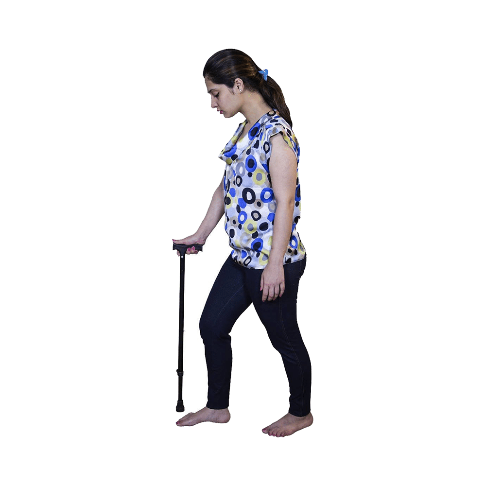 JSB W09 Single Walking Stick Black - Image 2