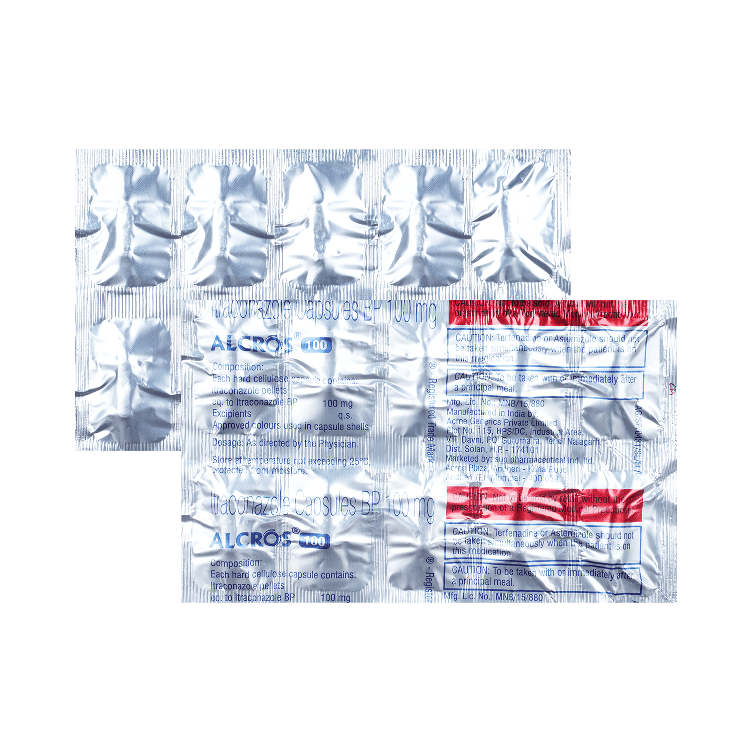 Alcros 100 Capsule - Image 1