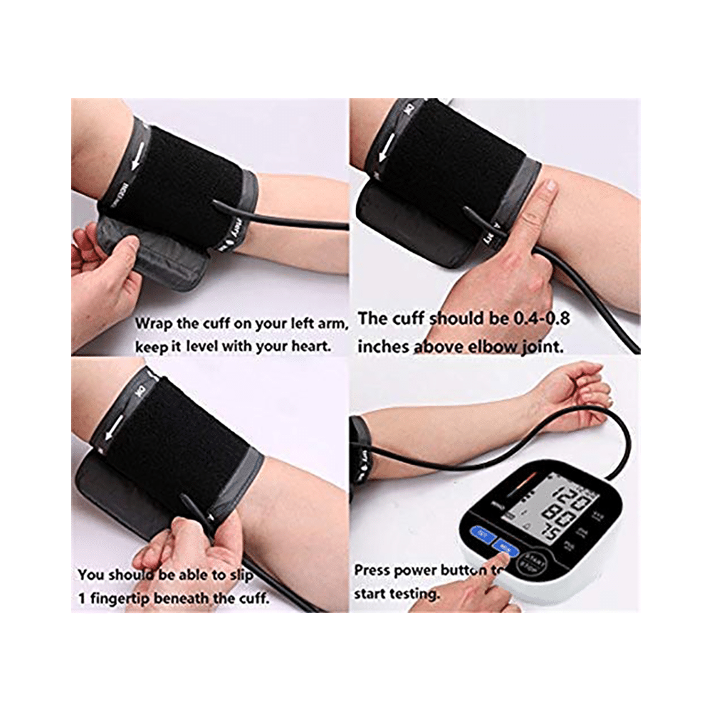 MCP Healthcare Fully Automatic Micro USB Compatible BP Monitor - Image 3