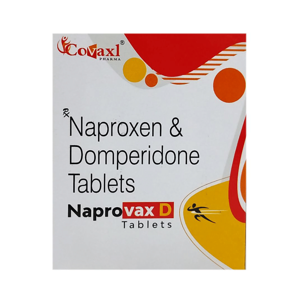 Naprovax D 500mg/10mg Tablet
