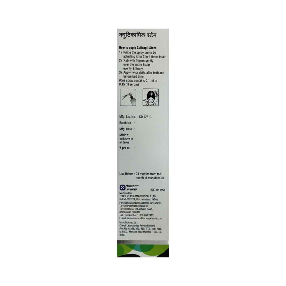Cuticapil Hair Serum for Hair Growth | Strengthens Hair Roots - Image 2