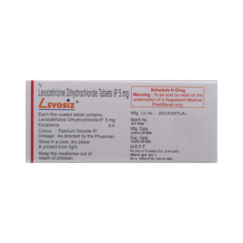 Levosiz Tablet - Image 2