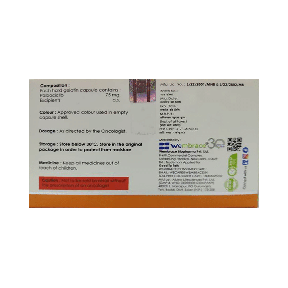 Webace 75mg Capsule - Image 2