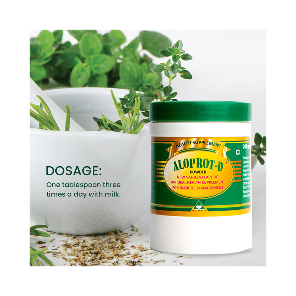 Aloprot-D Powder for Diabetes Management & Instant Energy - Image 7