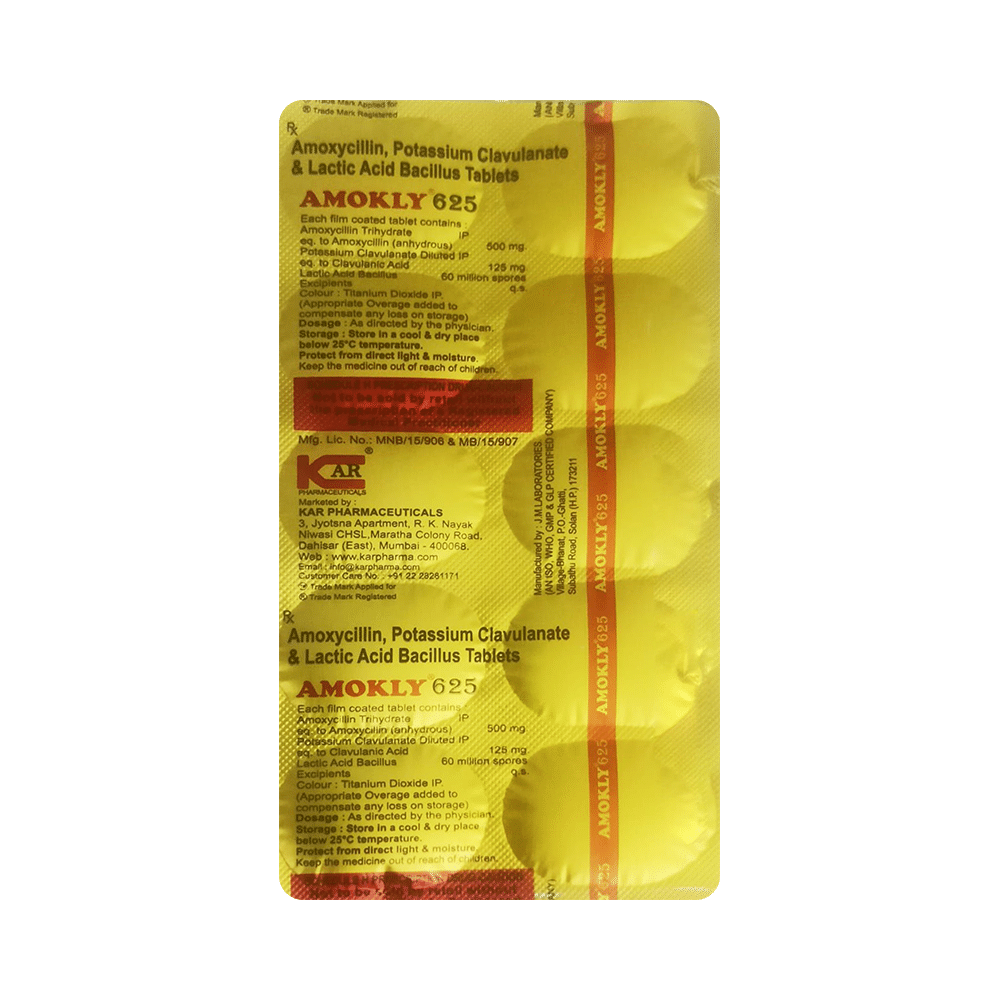Amokly 625 Tablet - Image 2