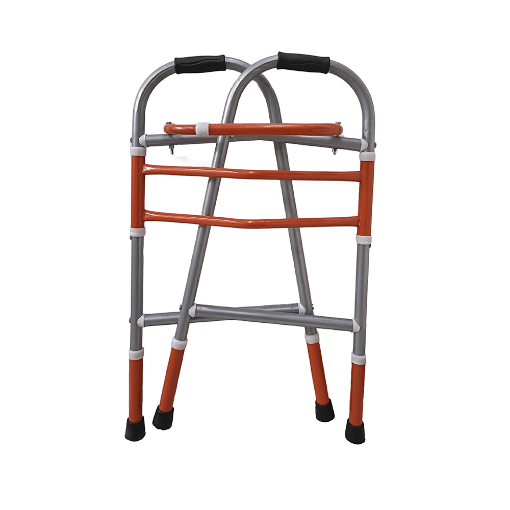 Komfort Pride Surgical Foldable Walker Orange - Image 2