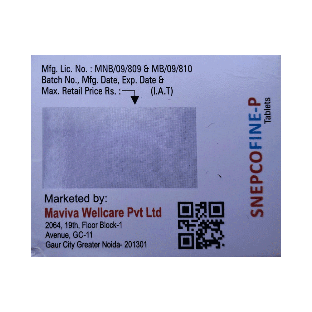 Snepcofine-P Tablet - Image 3