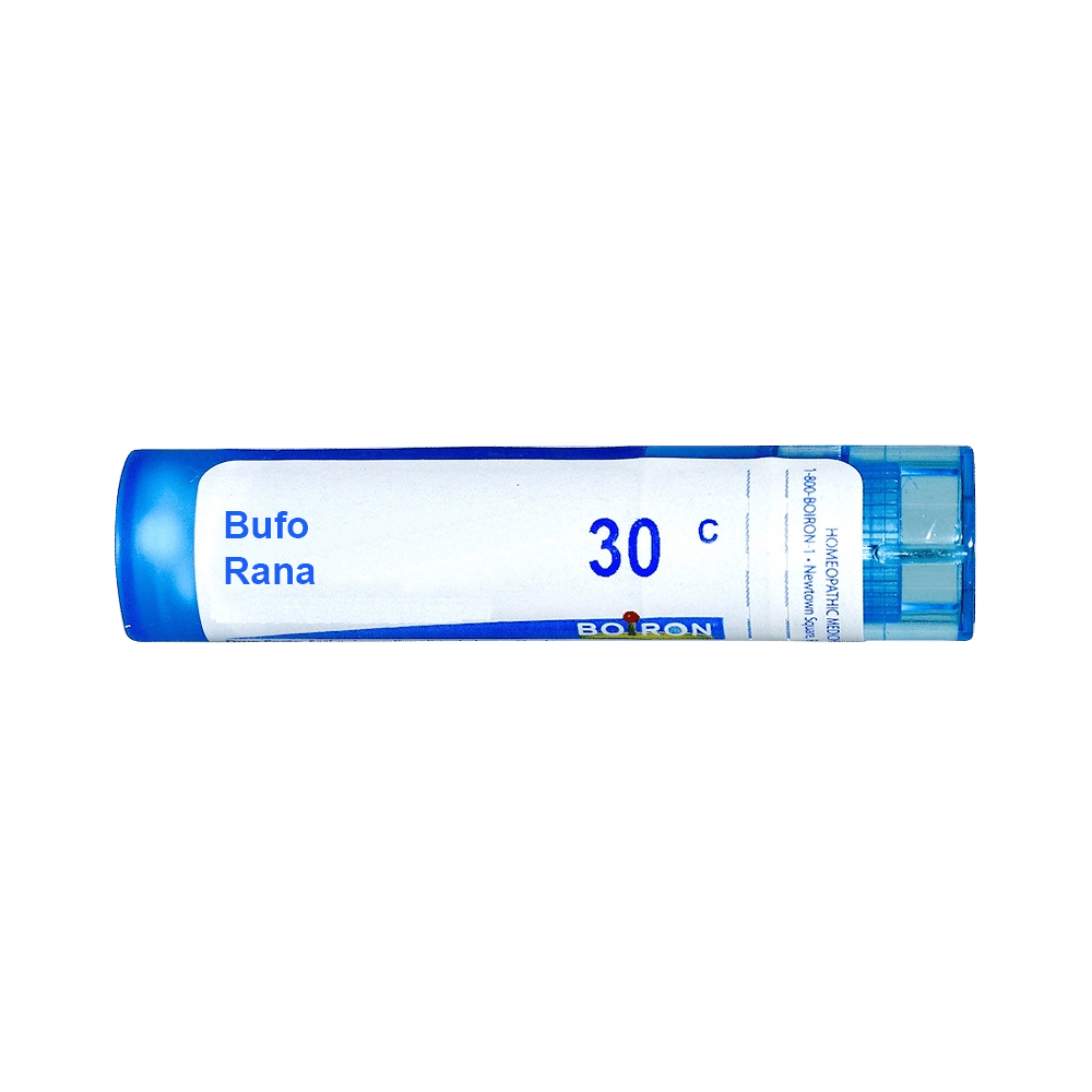 Boiron Bufo Rana Single Dose Approx 200 Microgranules 30 CH - Image 1