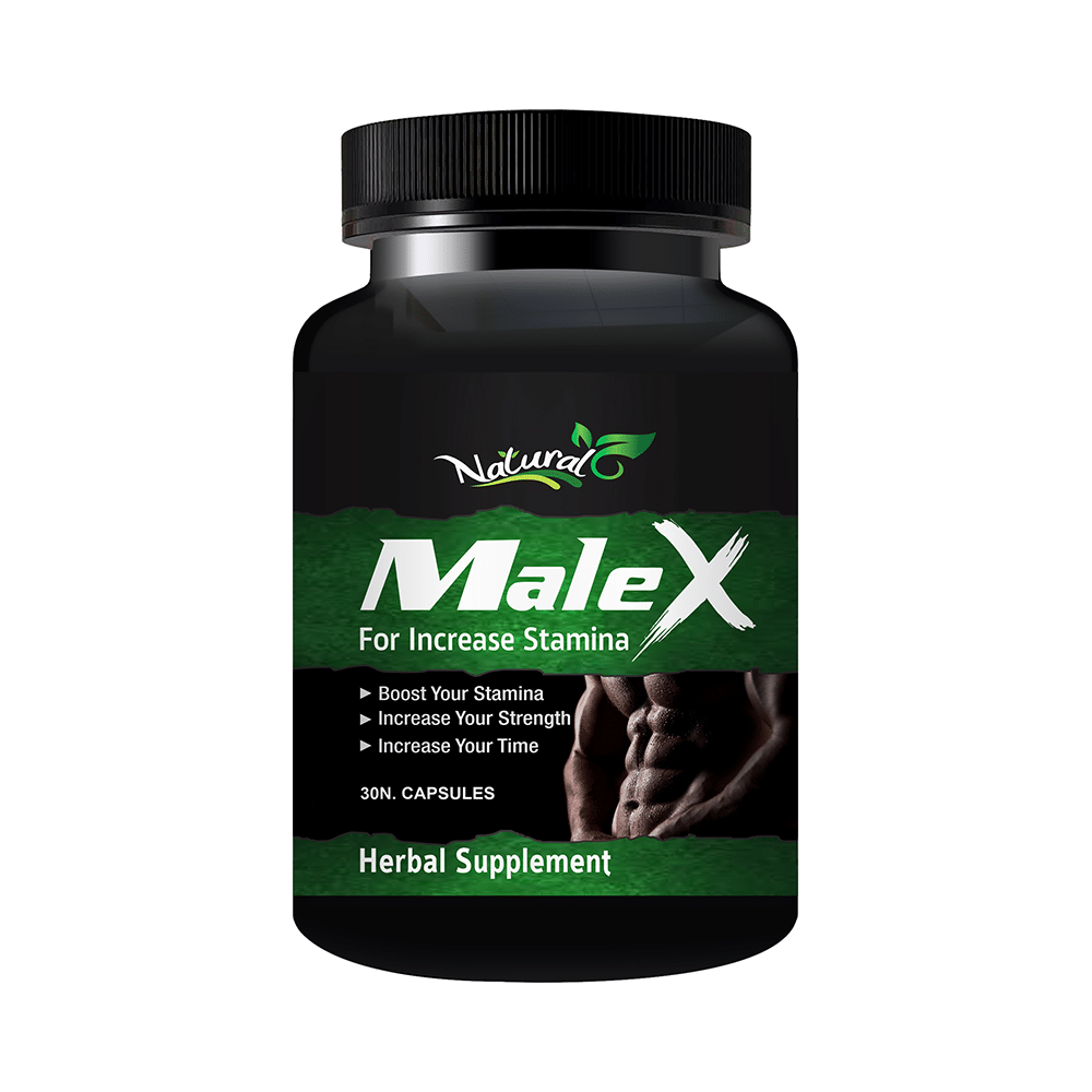 Natural Male X for Increase Stamina Capsule - Image 1