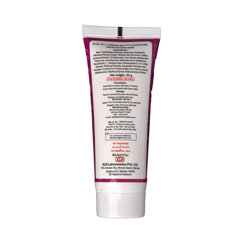 Ekran Aqua Sunscreen SPF 30 PA+++ | Broad Spectrum for UVA/UVB Protection - Image 4