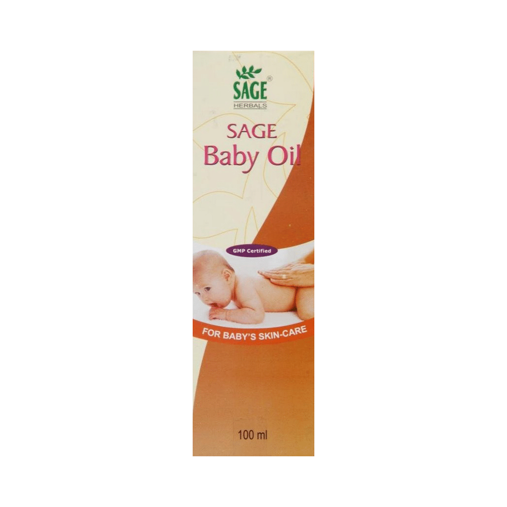 Sage Herbals Baby Oil - Image 1
