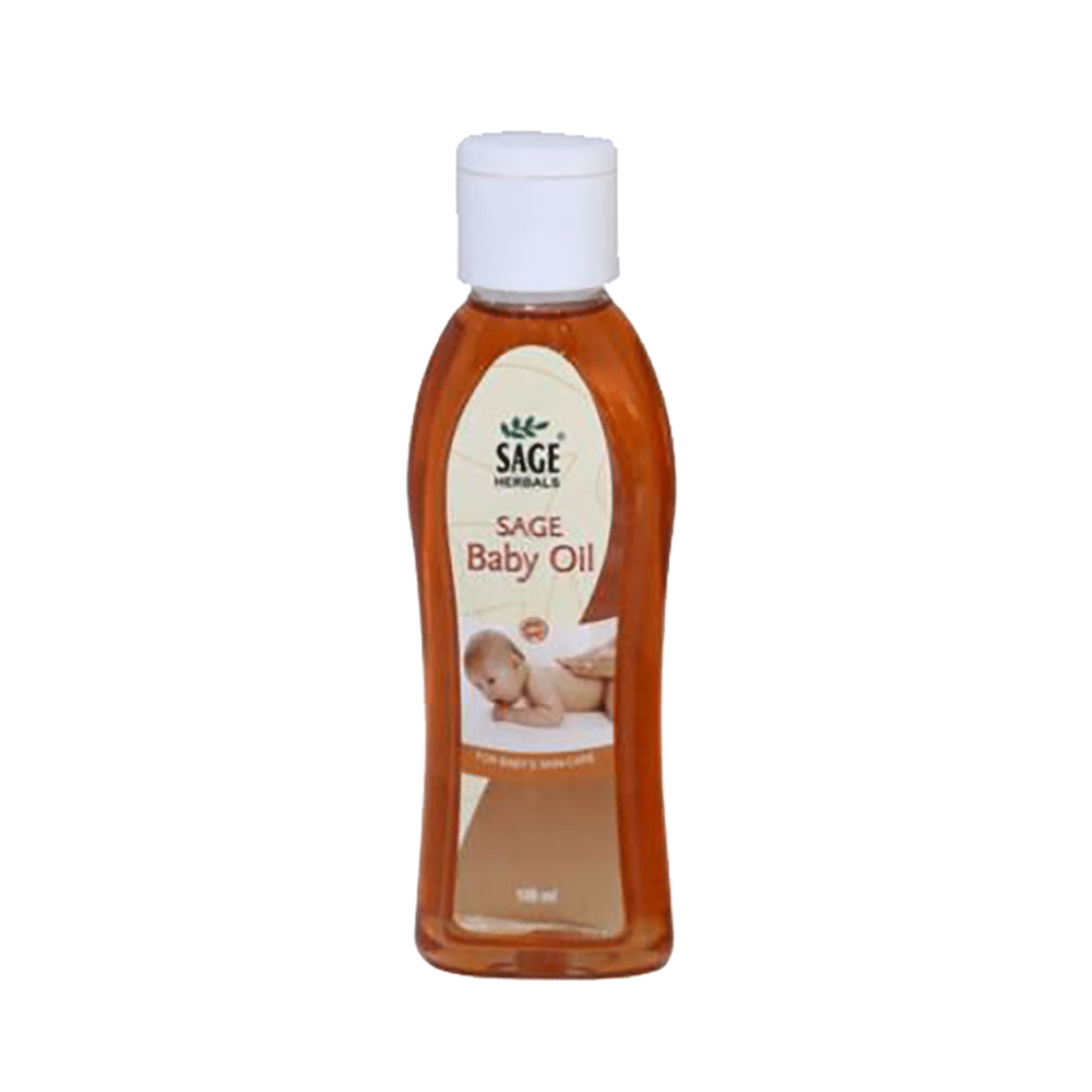 Sage Herbals Baby Oil - Image 2