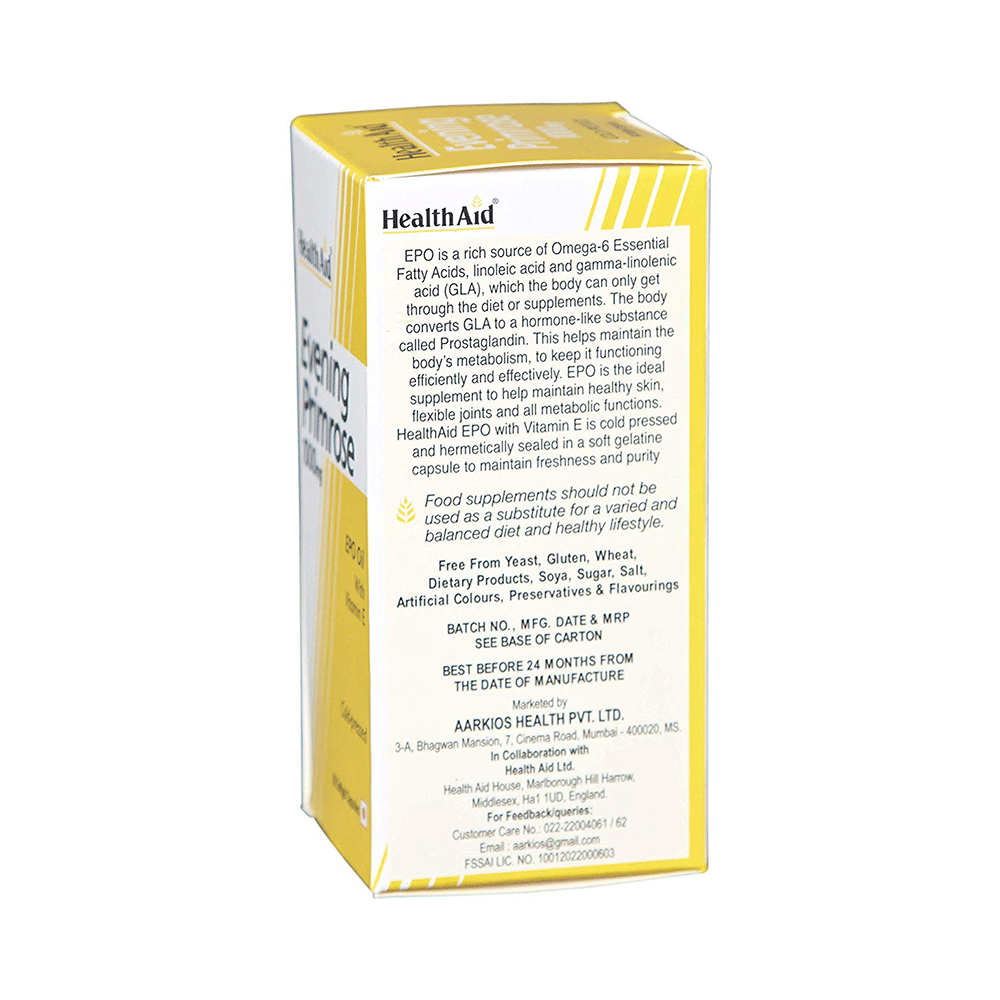 Healthaid Evening Primrose Oil 1000mg Capsule - Image 3