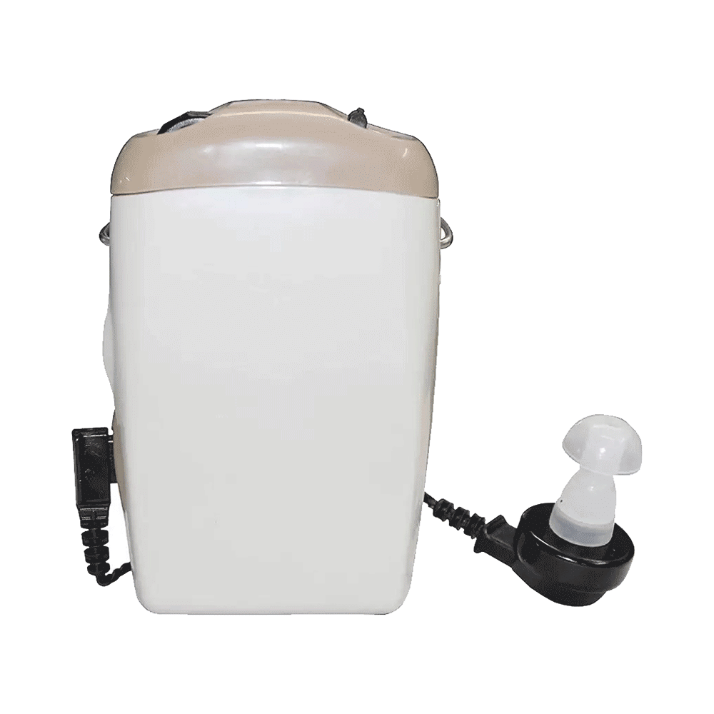 Auditech 3 Pin HD Sound Wired Pocket Type Hearing Aid Beige - Image 2