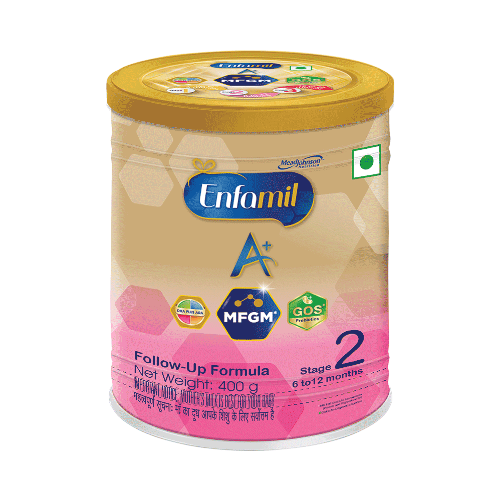 Enfamil A+ Stage 2 Follow Up Formula | With DHA, ARA & Prebiotics - Image 1