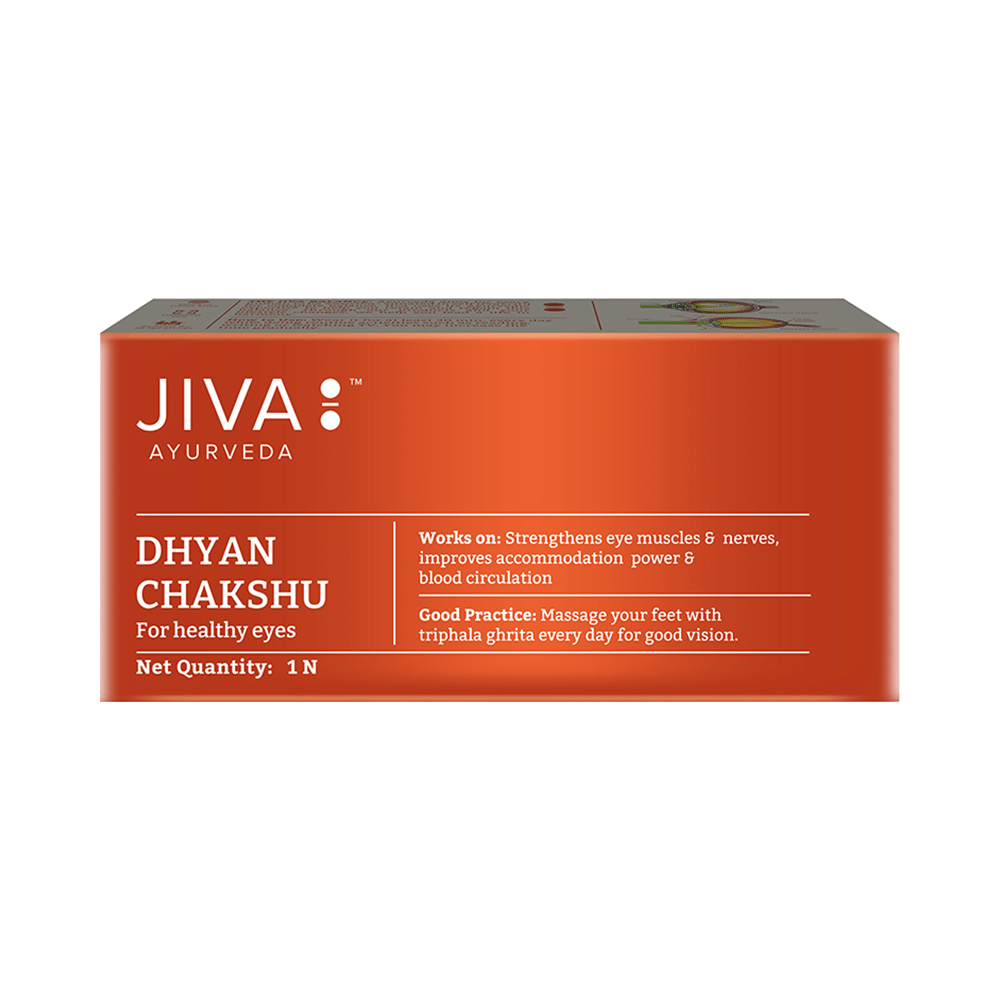Jiva Ayurveda Dhhyan Chakshu for Healthy Eyes