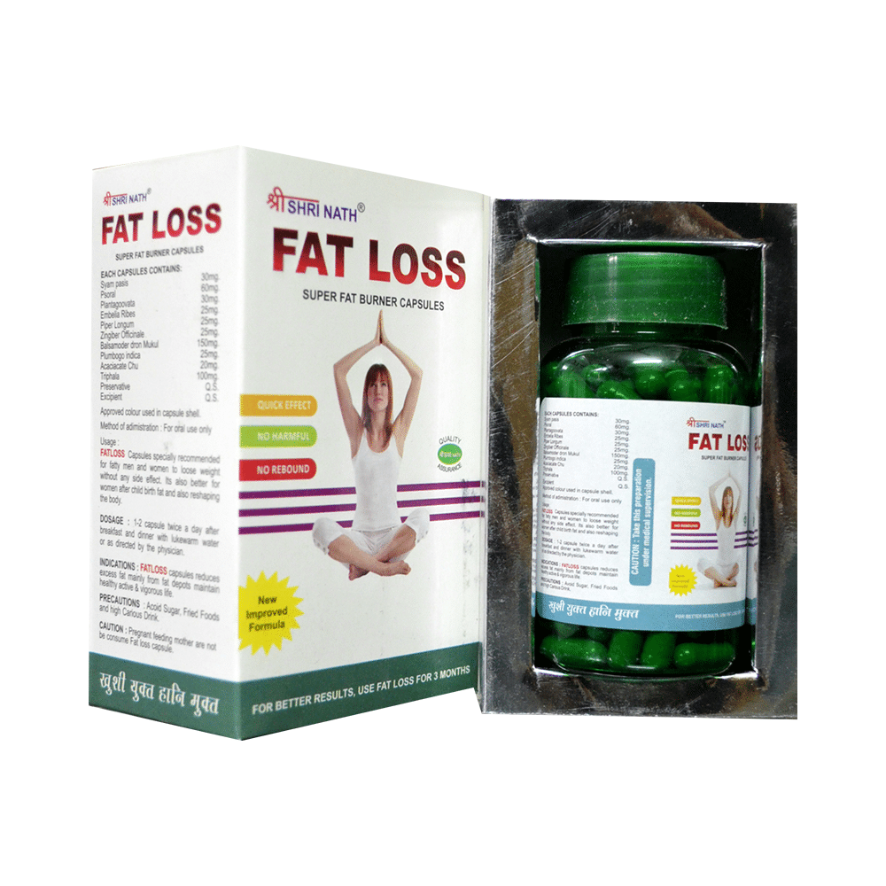 Shri Nath Fat Loss Capsule with Aloe Vera Gel 10gm free - Image 2