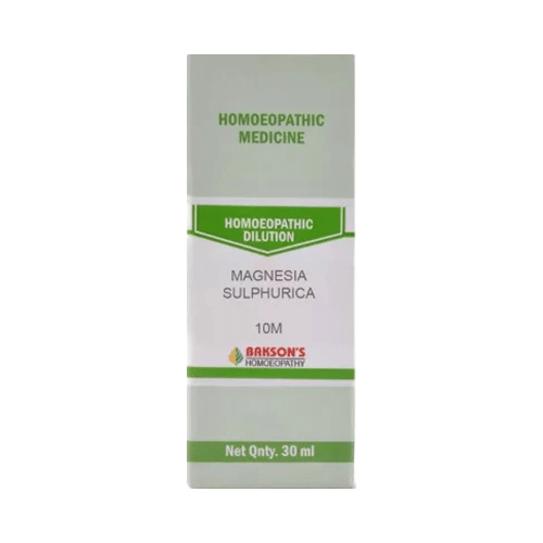 Bakson's Homeopathy Magnesia Sulphurica Dilution 10M