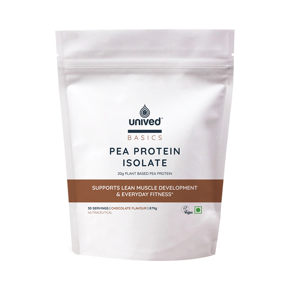 Unived Basics Pea Protein Isolate Powder Chocolate - Image 1