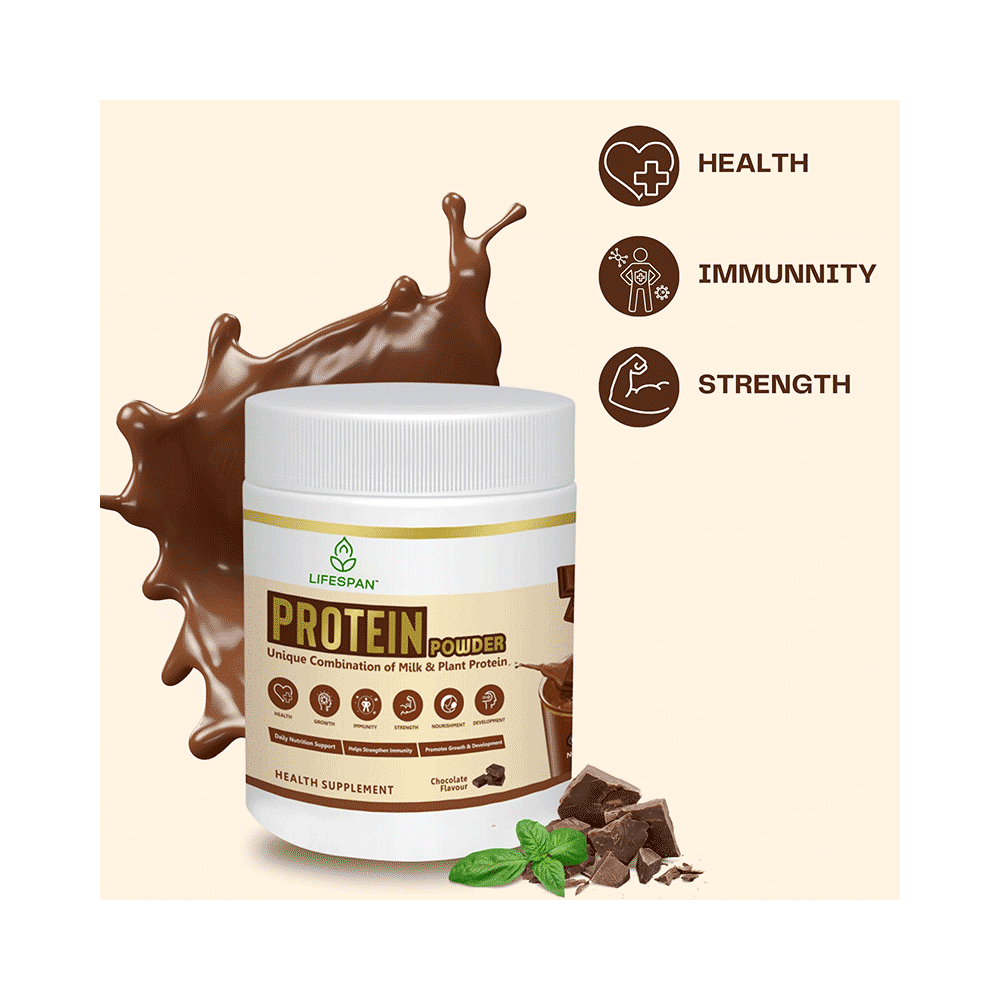 Lifespan Protein Powder | Plant Based Pea|Multivitamin| Chocolate - Image 4