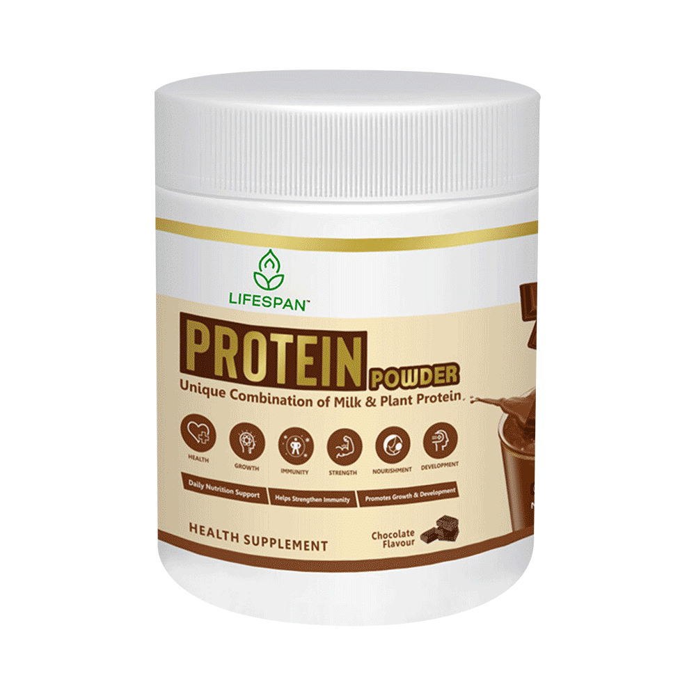 Lifespan Protein Powder | Plant Based Pea|Multivitamin| Chocolate - Image 1