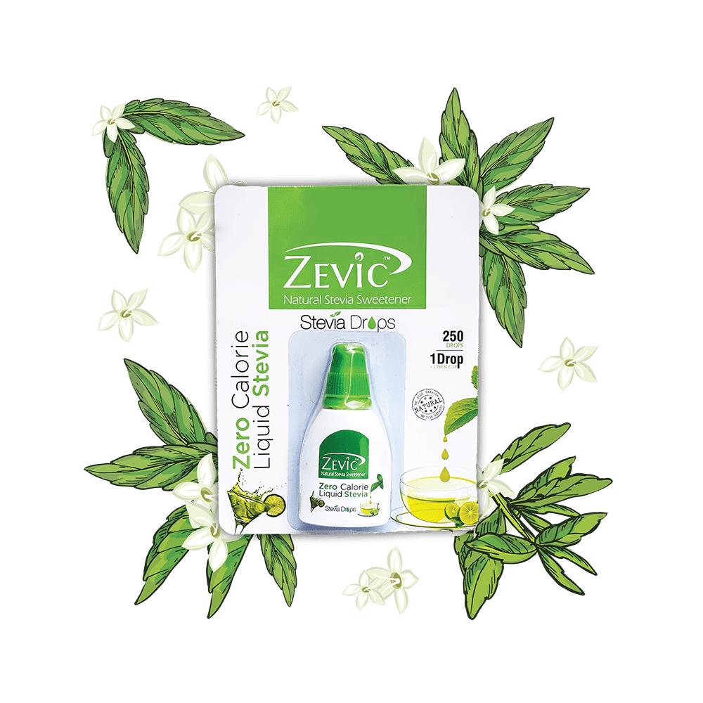 Zevic Stevia Zero Calorie Liquid 250 Drops - Image 4