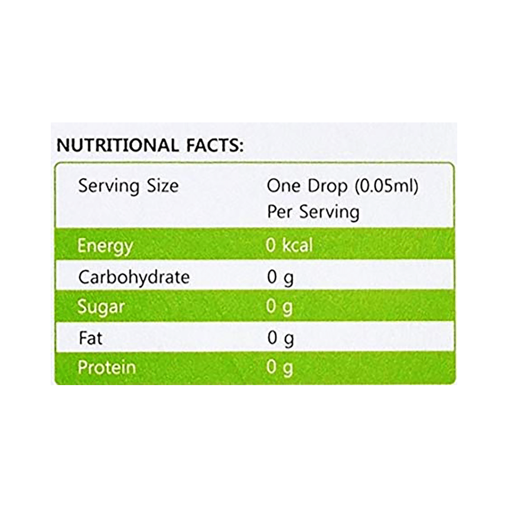 Zevic Stevia Zero Calorie Liquid 250 Drops - Image 3