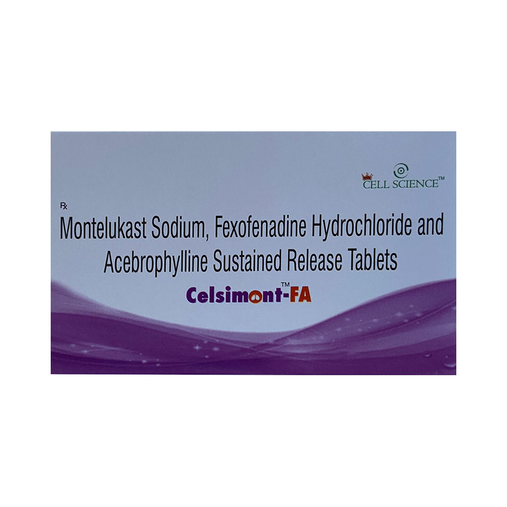 Celsimont-FA Tablet SR