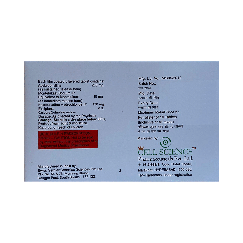 Celsimont-FA Tablet SR - Image 3